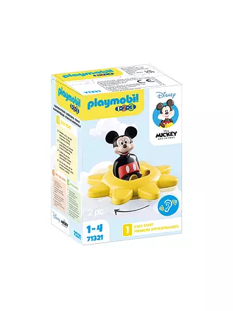 PLAYMOBIL | 1.2.3 & Disney: Mickys Drehsonne mit Rasselfunktion | keine Farbe