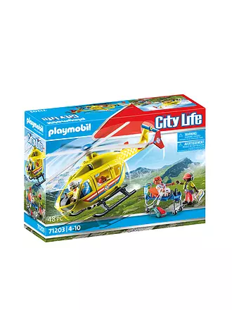 PLAYMOBIL | City Life - Rettungshelikopter 71203 | keine Farbe