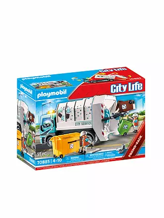 PLAYMOBIL | Müllfahrzeug mit Blinklicht | keine Farbe