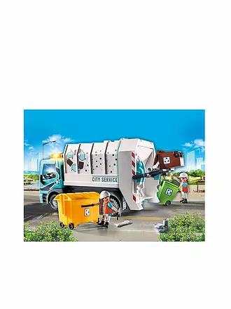 PLAYMOBIL | Müllfahrzeug mit Blinklicht | keine Farbe