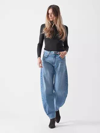 PNTS | Jeans Balloon Fit 05_THE O SHAPE | blau