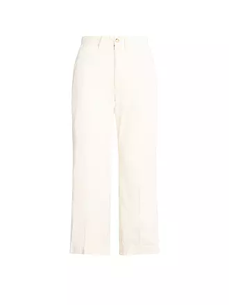 POLO RALPH LAUREN | Cordhose 7/8 | weiss