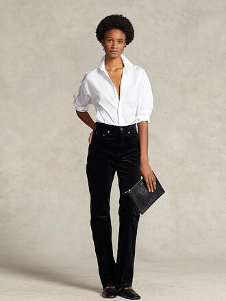 POLO RALPH LAUREN | Highwaist Jeans Straight Fit | schwarz
