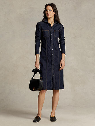 POLO RALPH LAUREN | Jeansmaxikleid | dunkelblau
