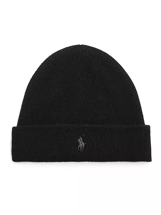 POLO RALPH LAUREN | Kaschmirmütze - Haube | schwarz