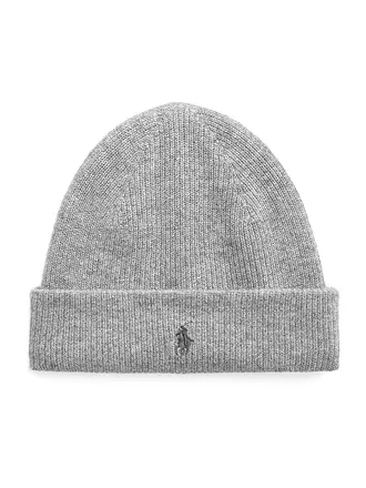 POLO RALPH LAUREN | Kaschmirmütze - Haube | hellgrau