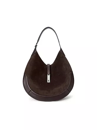 POLO RALPH LAUREN | Ledertasche - Schultertasche ID KOLLEKTION Medium | braun