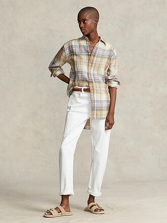 POLO RALPH LAUREN | Leinenbluse | braun