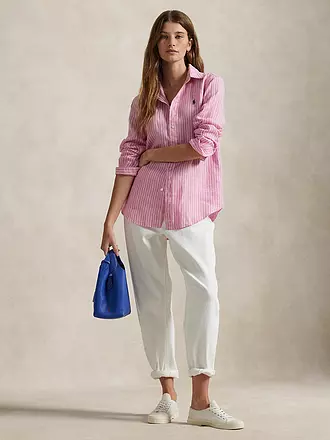 POLO RALPH LAUREN | Leinenbluse | blau