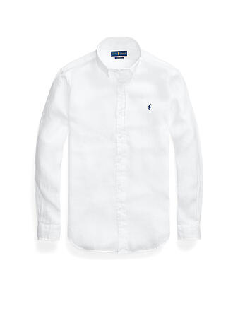 POLO RALPH LAUREN | Leinenhemd | weiss