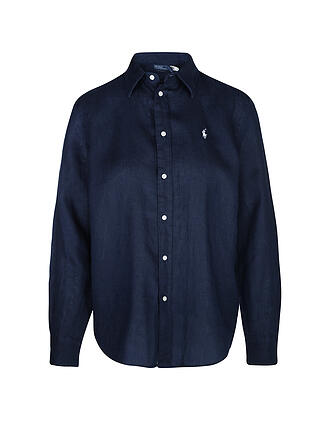 POLO RALPH LAUREN | Leinenhemd | dunkelblau