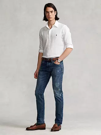POLO RALPH LAUREN | Leinenhemd | dunkelblau