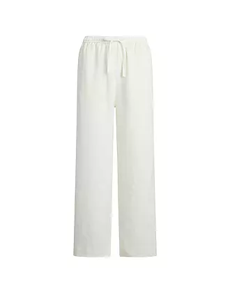 POLO RALPH LAUREN | Leinenhose 7/8 | weiss