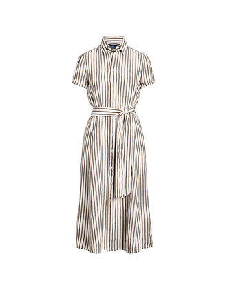 POLO RALPH LAUREN | Leinenkleid | braun