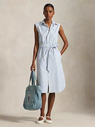 POLO RALPH LAUREN | Midikleid | blau