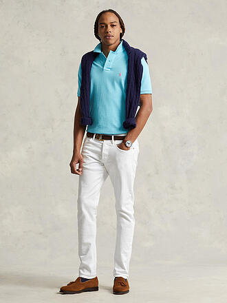 POLO RALPH LAUREN | Poloshirt Custom Slim Fit | türkis
