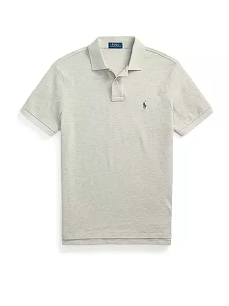 POLO RALPH LAUREN | Poloshirt Custom Slim Fit | hellgrau
