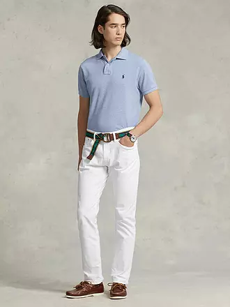POLO RALPH LAUREN | Poloshirt Custom-Fit | hellblau