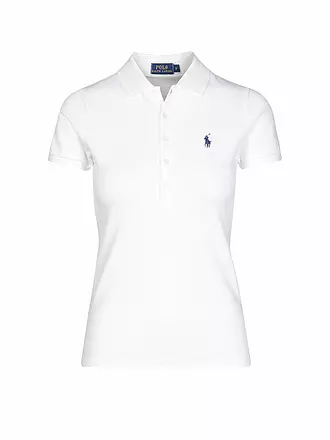 POLO RALPH LAUREN | Poloshirt Slim Fit JULIE | weiss