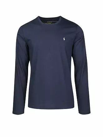 POLO RALPH LAUREN | Pyjama Langarmshirt Cruise Navy | weiss