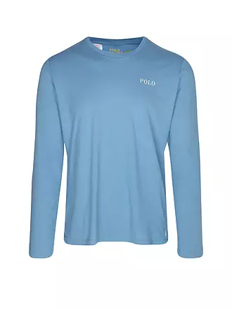 POLO RALPH LAUREN | Pyjama Langarmshirt | blau