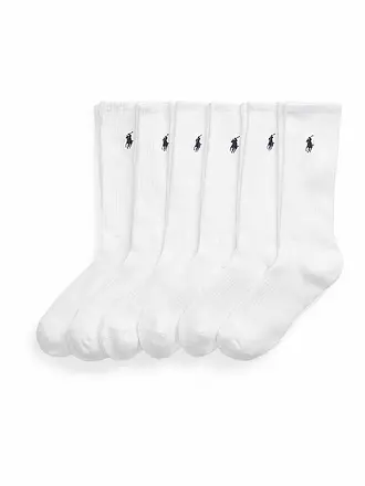 POLO RALPH LAUREN | Socken 6er Pkg. schwarz | weiss