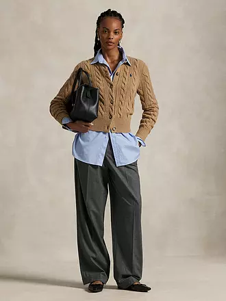 POLO RALPH LAUREN | Strickjacke | camel