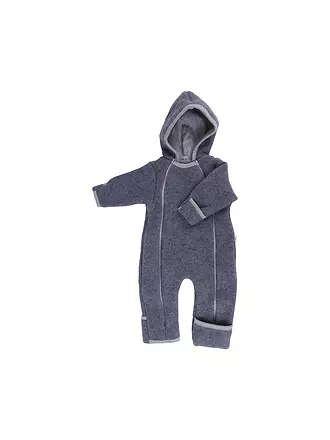 POPOLINI | Baby Wollfleece Overall | beige