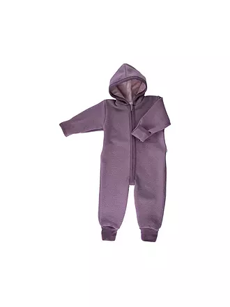 POPOLINI | Baby Wollwalk Overall | dunkelrot