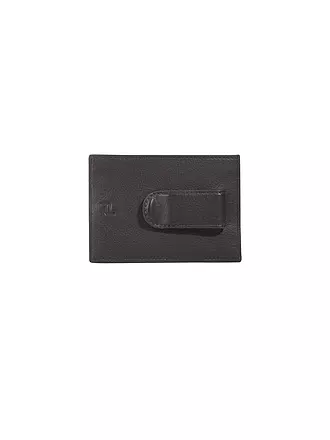 PORSCHE DESIGN | Kartenetui mit Geldklammer | schwarz