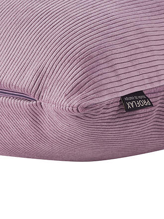 PROFLAX | Kissenhülle 50x50cm CURD Purple | rosa
