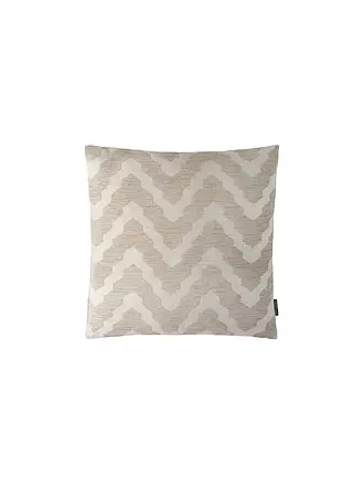 PROFLAX | Kissenhülle HUDSON 45x45cm Rot | hellbraun