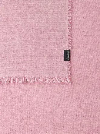 PROFLAX | Wohndecke - Plaid 130x170cm VIVA Ciel | rosa