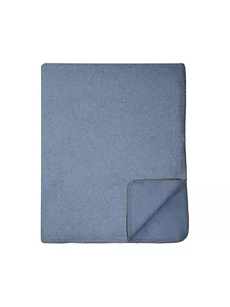PROFLAX | Wohndecke - Plaid 160x200cm Secret Grey | blau