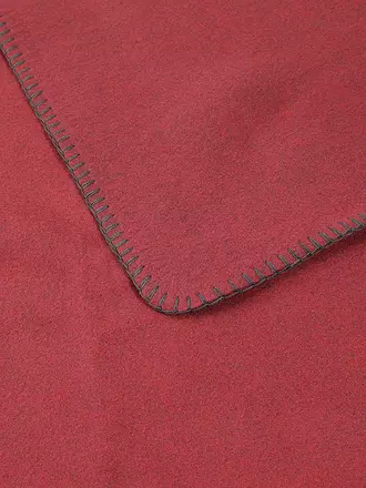 PROFLAX | Wohndecke SECRET 160x200cm Merlot | camel