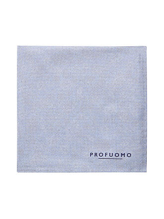 PROFUOMO | Seiden Stecktuch | hellblau
