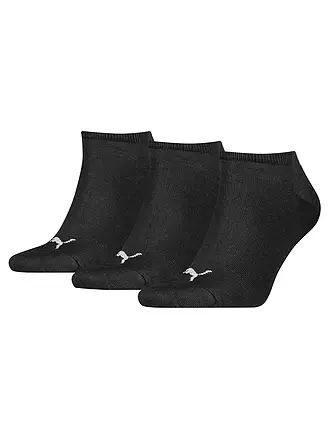 PUMA |  Damen Sneakersocken 3er Pkg. Navy/Grey/BlueDamen Sneakersocken 3er Pkg. | schwarz