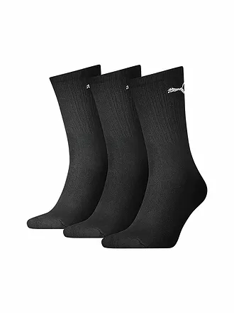 PUMA |  Sportsocken 3er Pkg black | olive