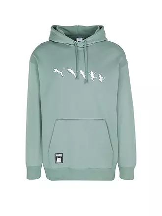 PUMA | Kapuzensweater - Hoodie PUMA X RIPNDIP | hellgrün