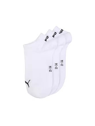 PUMA | Kinder Sneaker Socken 3er Pkg. black | weiss