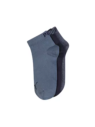 PUMA | Kinder Socken 3er Pkg denim blue | schwarz