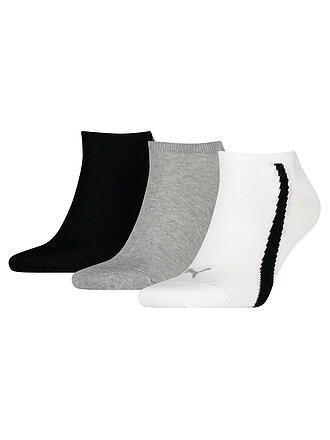 PUMA | Sneaker Socken 3er Pkg basic pink | weiss