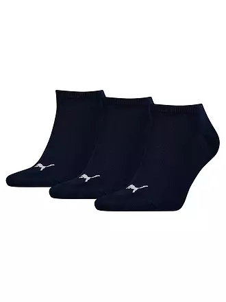 PUMA | Sneaker Socken 3er Pkg grey colour combo | blau