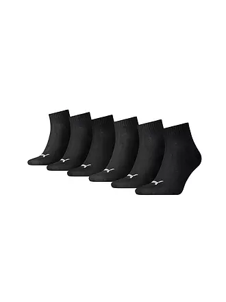 PUMA | Sneaker Socken 6er Pkg. black | blau