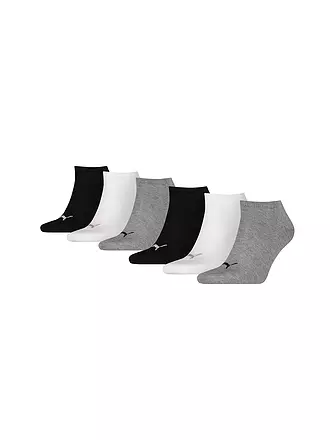 PUMA | Sneaker Socken 6er Pkg. blue combo | schwarz