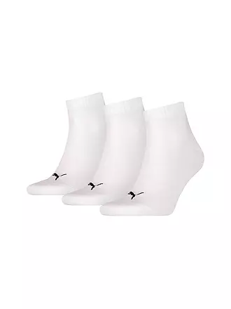 PUMA | Sneakersocken 3-er Pkg. anthra grey mel | weiss