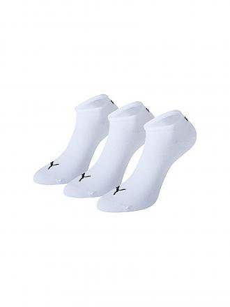 PUMA | Sneakersocken 3-er Pkg. white | hellgrau