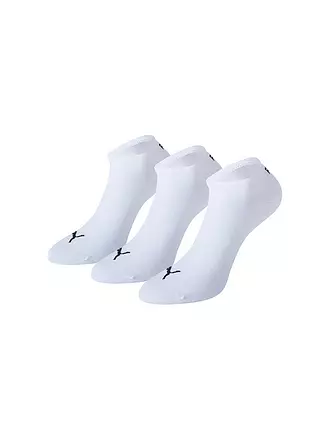 PUMA | Sneakersocken 3-er Pkg. white | beige
