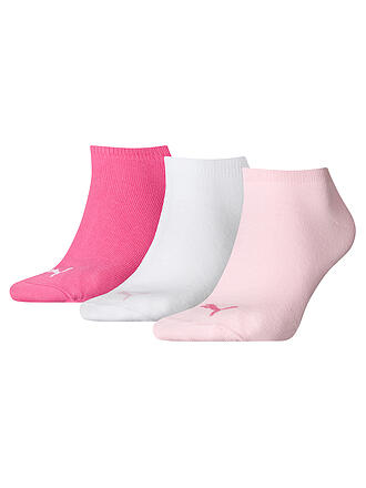 PUMA | Sneakersocken 3er Pkg pink lady | pink