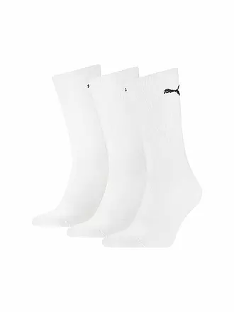 PUMA | Sportsocken 3-er Pkg. white | olive